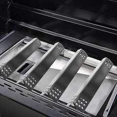 14 9/16″ Nexgrill Heat Plates – 4-Pack, Durable Porcelain Steel Replacement