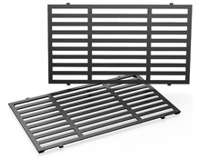 PAIR of 17.5″ 7637 Grill Grates for Weber Spirit & Spirit II 200 E210 E220 Front