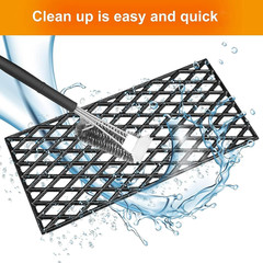 Grill Cooking Grates for Dyna-Glo BBQ DGH474CRP 483 493 70-01-911 Cast Iron 3pcs