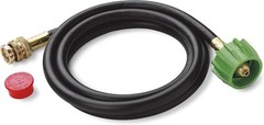 Weber Adapter Hose Q-Series and Gas Go-Anywhere Grills, 6-Feet, Black