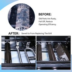 FORYEYC Grill Replacement Parts for Dyna-Glo 5 Burner DGH485CRP, DGH474CRP, D…