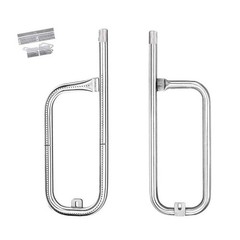 Grill Replacement Burner 52*19cm ForQ200/Q220/Q2000/Q2200 Silver
