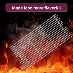 Votenli S54911 (2-Pack) 23 1/4″ 9MM Stainless Steel Cooking Grids Replacement…