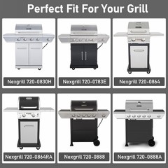 Durable Nexgrill 4 Burner Grill Replacement Kit – Tubes, Heat Plates & Ignitors