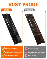 Adjustable Grill Heat Plates Shield 11.75-21 inch for Charbroil Grill Replace…