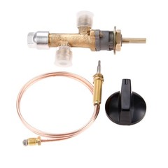 LPG Fireplace Fire Pit Flame Failure Safety Control Valve Thermocouple Kit