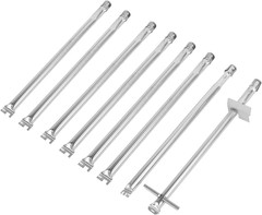Stainless Steel Grill Burner Tubes Replacement Parts for Weber Summit 660 670