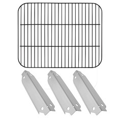 Porcelain Cooking Grid & Stainless Steel Heat Plates for Dyna-Glo 3-Burner