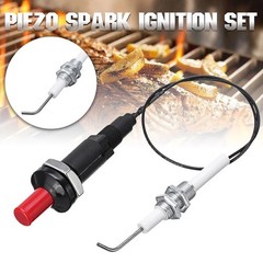 30cm/Pizeo Spark Ignition Set Igniter Electrode Cable For-Gas Burner Grill-Stove