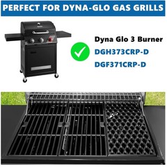 Cast Iron Grill Grates for Dyna-Glo 3 Burner
