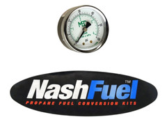MEJ512 0-60psi Marshall Excelsior Pressure Gauge Dial Propane Air 1/4″ NPT
