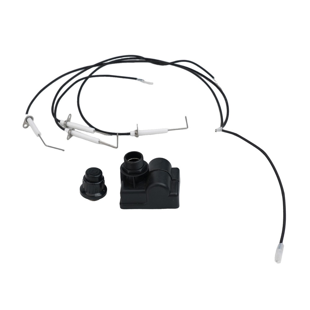 Grill Ignitor Kit Ignition Components Ignition Needle Chrome Coated Button Cover