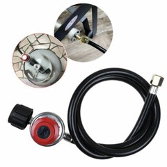 5FT High Pressure Propane 0-20PSI Adjustable Regulator with QCC1 type Hose