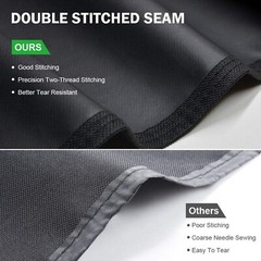 7107 Waterproof BBQ Cover for Weber Genesis E and S Series Gas Grill Includin…