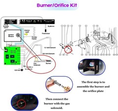 621957 Refrigerator Burner Orifice for Norcold N1095 N61X N62X N64X N81X