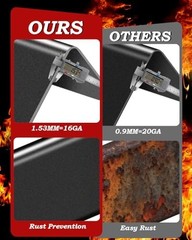 15.3″ Flavorizer Bars for Spirit 300 Series Grill – 5 PCS Porcelain Steel Replac