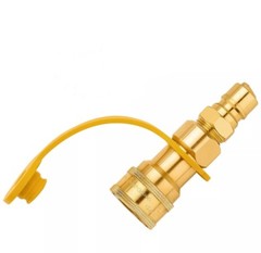 1/2″ Gas Quick Connect Kit, Disconnect Connector with Male Insert Plug