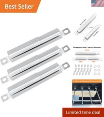 304 Stainless Steel Carryover Tube Replacement for Charbroil Gas Grills, 3-Pack