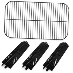 Grill Replacement Parts for Backyard BY13-101-001 Cooking Grate & Heat Plates