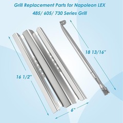 Grill Parts for Napoleon LEX 485, LEX 605, LEX 730, Mirage 485 605 Series Grills