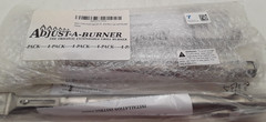 ADJUSTABURNER Gas Grill Burner Universal Stainless Steel Tubes 4 Pack Extension