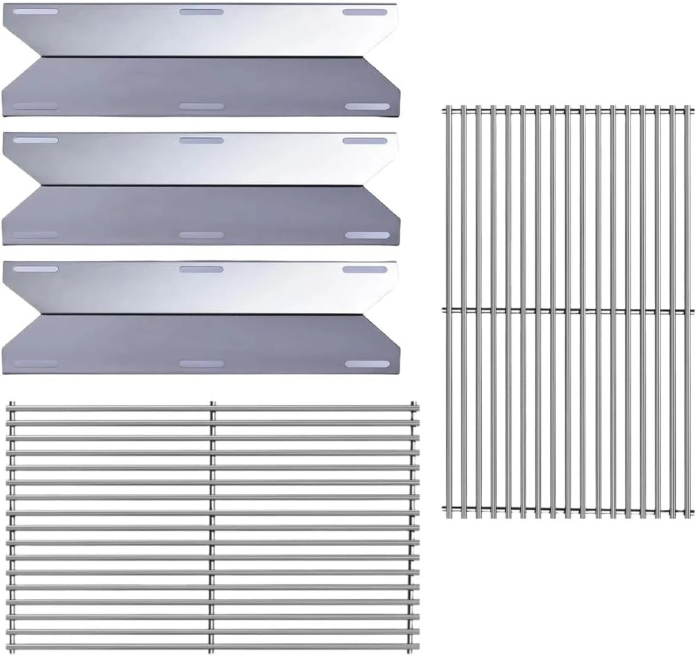17 3/4” Stainless Steel Heat Plate and 19.25″ Cooking Grids for Jenn Air 720-033