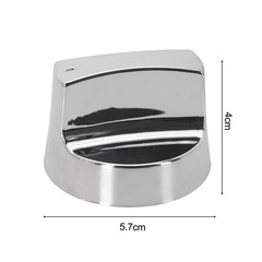 Sleek and Functional Upgrade to These 4pcs Electroplated Gas Grill Knobs