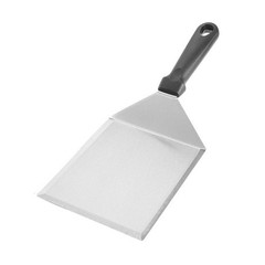 Heat Resistant BBQ Spatula Set Stainless Steel 2 Pieces for Outdoor Use