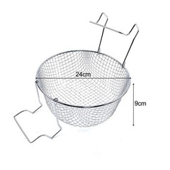 Frying Basket for Draining and Cooking For French Fries and Vegetables