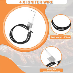 Grill Igniter Kit for Nexgrill Replacement Parts 720-0830H 720-0830D 730-0958A 7