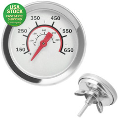 Lid Temperature Gauge for Char-Broil Grills 1.85 Dia Replacement Thermometer