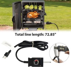 Power Cord for Masterbuilt Smoker Parts Analog Control Plug Dial Knob Temp Therm