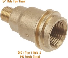 1/4 Inch Propane Adapter & 33ft PTFE Tape – Perfect for BBQ & Camping