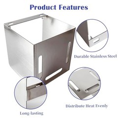 Heat Baffle Grill Replacement Parts Heat Diffuser for Z Grills 450 & 1000