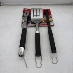 Weber 3pc Precision Grill Tool Set Black