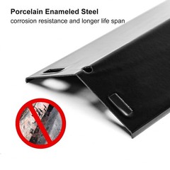 Stainless Steel Burner Tube & Heat Plate Shield for Pit Boss Pro 1100 Grill Part