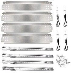 Grill Replacement Parts for 4 Burner Nexgrill: Burners, Heat Plates, Ignitors