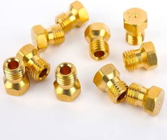 Gas mouth WeiBo Grill Propane Gas Orifice Nozzle Conversion Kit, DIY Burner L…