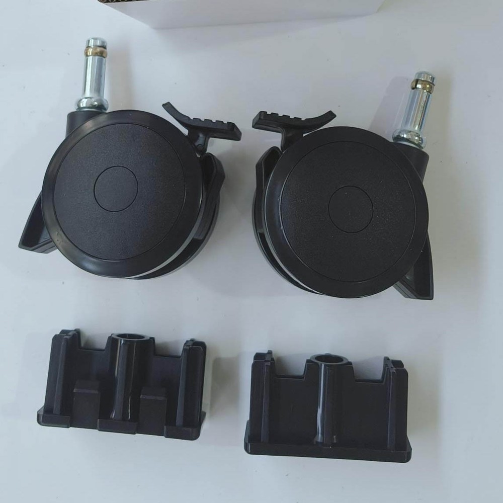 2PCS 67066 Caster Inserts/67067 Grill Wheels Fits Weber CE310 S310 S315 E210 A