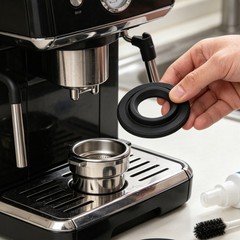 2 Pcs Coffee Machine Sealing Gasket Brew Espresso Group Silicone
