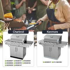 Grill Replacement Parts for Charbroil 463268008, 463268007, 463268606, 463248…