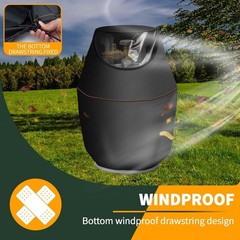 Propane Tank Cover Fits 20-Pound Steel Propane Cylinder