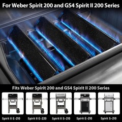 Barras Flavorizer 15.3 Pulgadas para Weber Spirit II 200 E210 E220 S210 S220