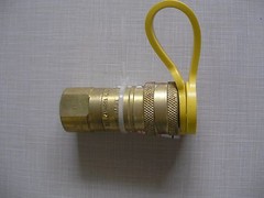 12) Pack Charbroil Brass Natural Gas Grill Quick Disconnect Hose Fitting 3/8″