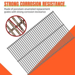 1 PCS 40901 Steel Wire Cooking Grid Rock Grates For BBQ Grillware 14×24 3/8″