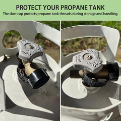 10Pcs QCC1 Dust Caps for Propane Tank OPD Filler Valve