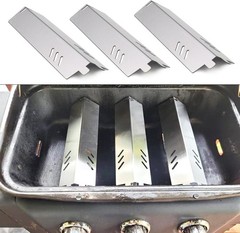 3-Pack Flame Tamer Grill Plates – Improve Safety & Cooking Performance