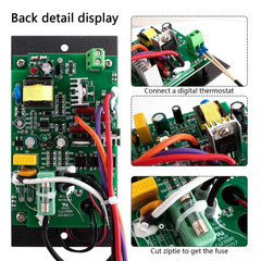 Digital Pro Controller for Traeger Grill Parts Control Panel Replacement with Me