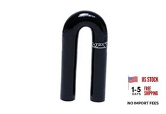 Performance 180 Degree Elbow Coupler Hose HTSEC180-075-BLK, Black