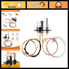 Natural Gas Pilot Assembly Replacement for Fireplaces & Stoves – SRV10002264, 21